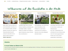 Tablet Screenshot of bauckhof.de